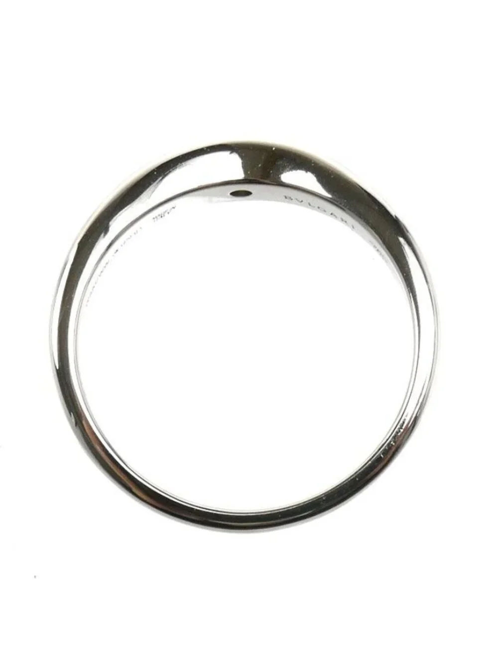 Bvlgari Platinum Corona Ring Diamond Vintage